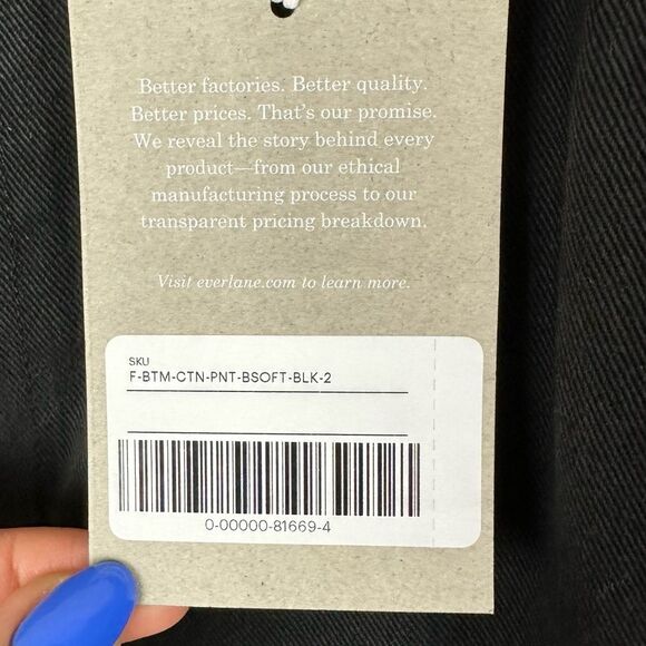 NWT Everlane The TENCEL™ Relaxed Chino Pants - Picture 11 of 12